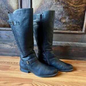 Naturalizer Black Over the Knee Boots